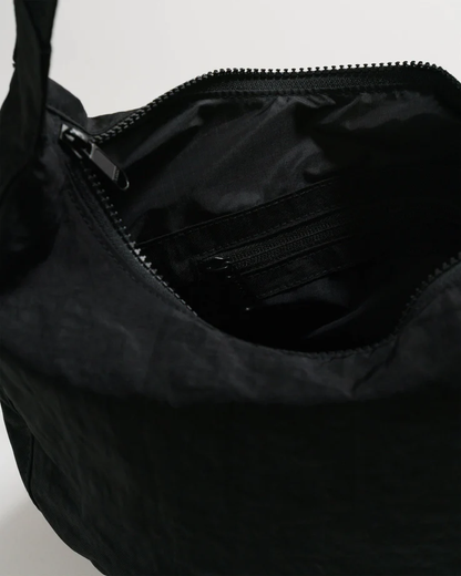 Medium Crescent Bag Black