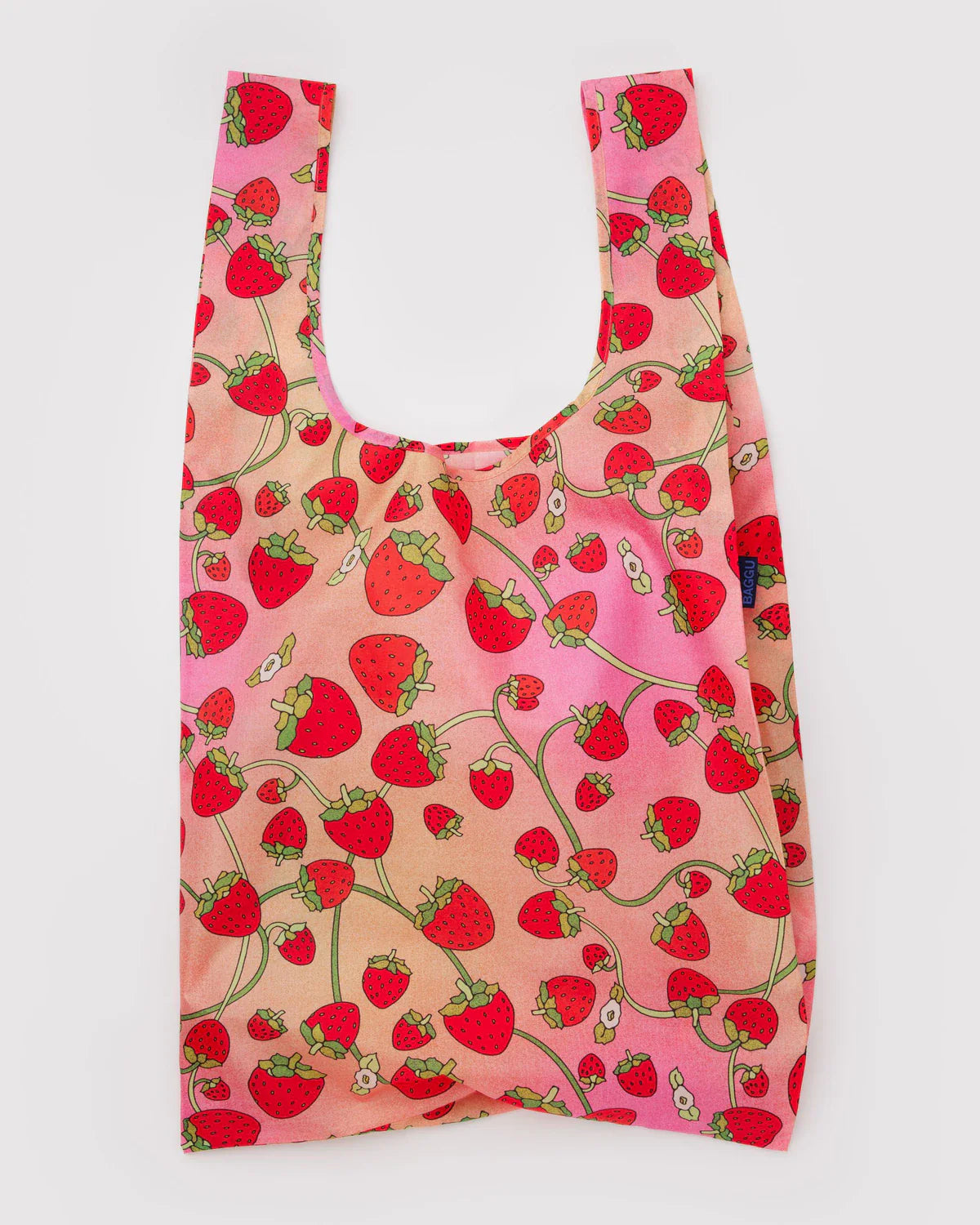 Big BAGGU Reusable Tote Bag - Strawberry Blossom