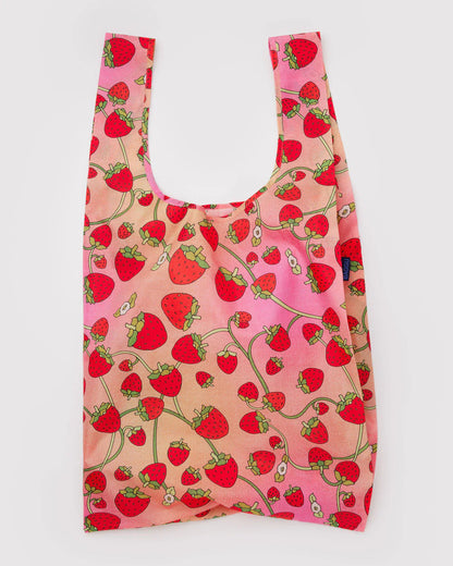Big BAGGU Reusable Tote Bag - Strawberry Blossom