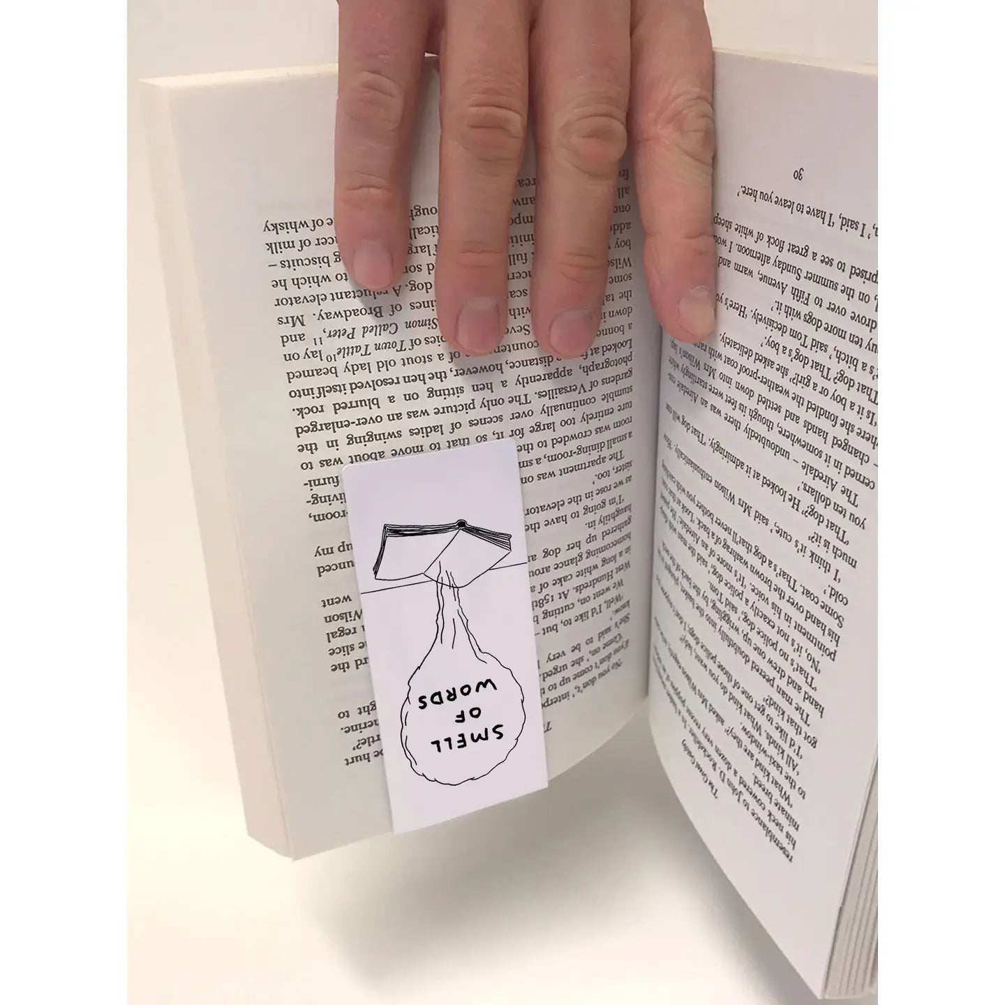 Smell Of Words Magnetic Bookmark