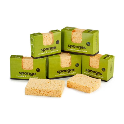 Compostable UK Sponge 2 Pack - PABOOM