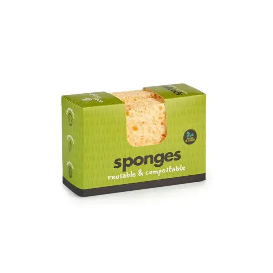 Compostable UK Sponge 2 Pack - PABOOM