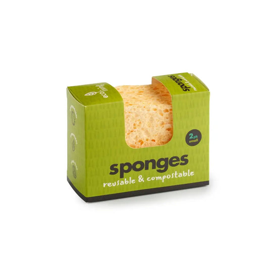 Compostable UK Sponge Wavy 2Pack - PABOOM