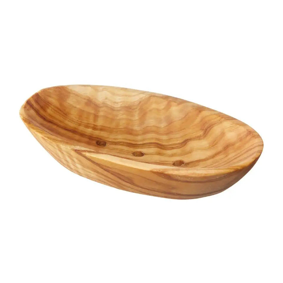 Olive Wood Soap Dish - PABOOM