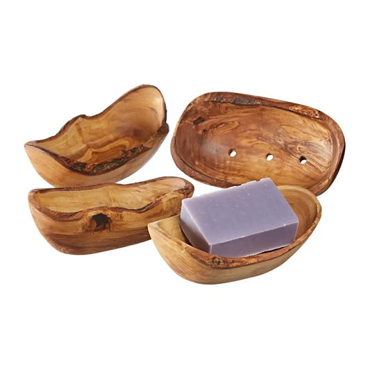 Olive Wood Soap Dish - PABOOM
