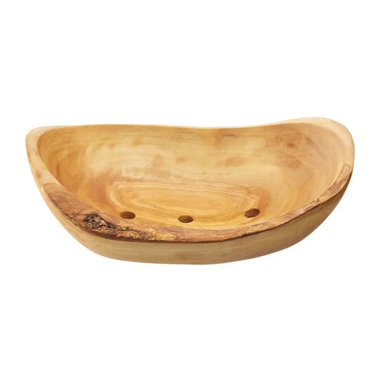 Olive Wood Soap Dish - PABOOM