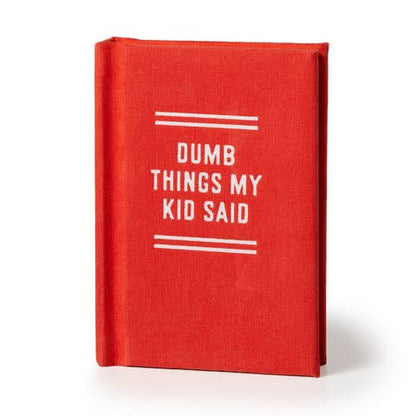 Dumb Things My Kid Said diary inside pages - PABOOM