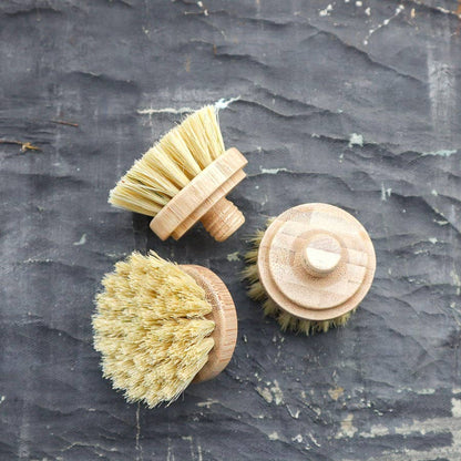 Refillable Sisal Dish Hand Brush Refill