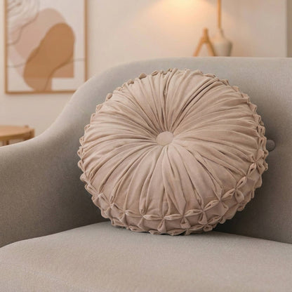Velvet Round Cushion