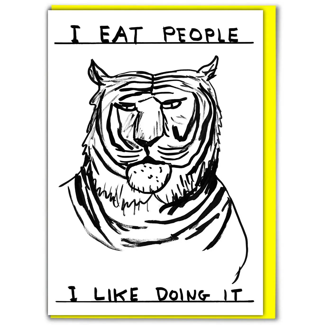 I Eat People Card