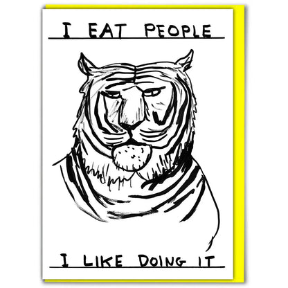 I Eat People Card