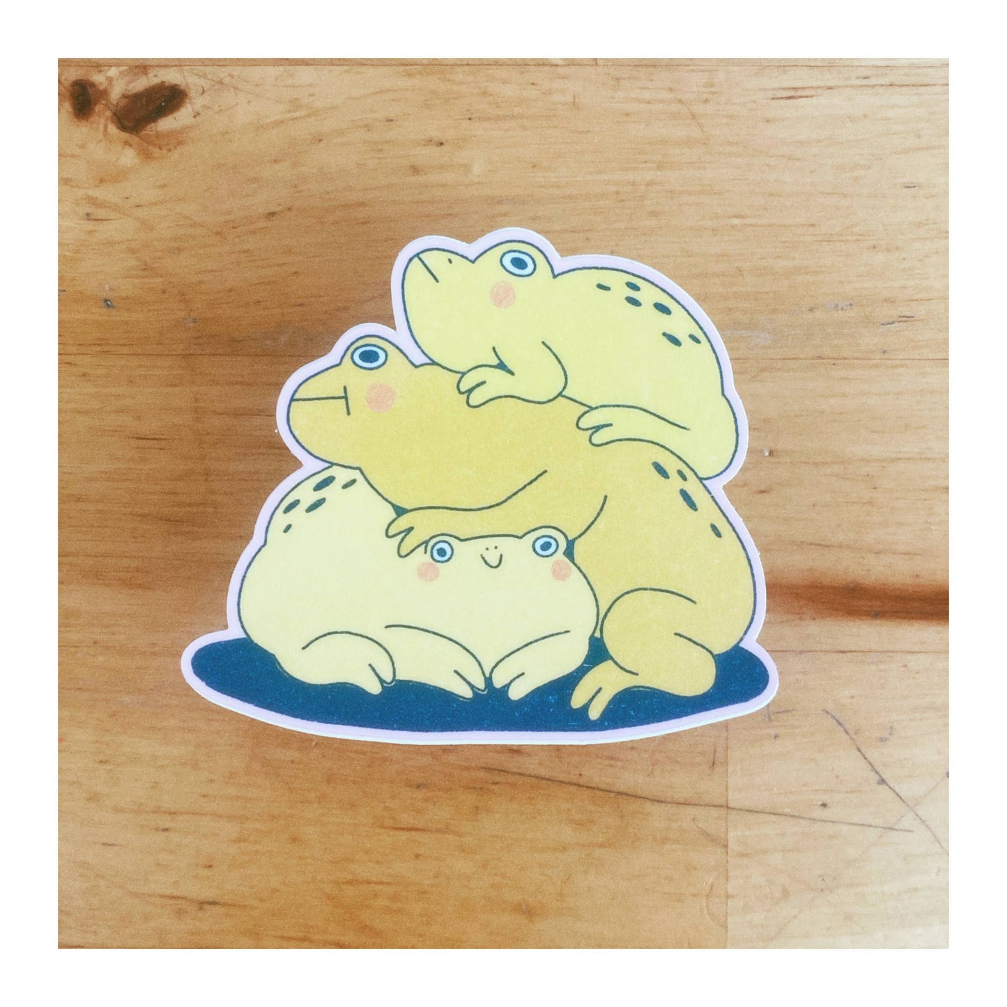 Toad Pile Sticker