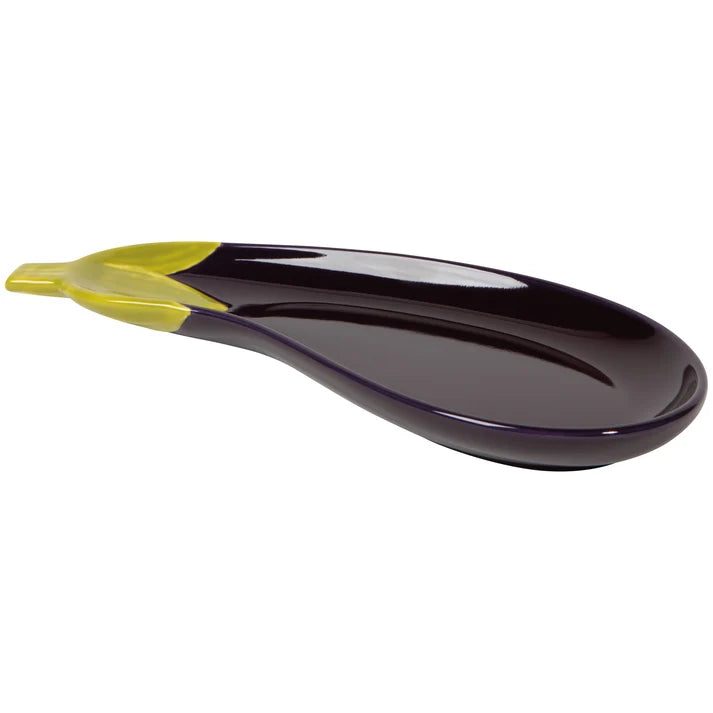 Eggplant shaped dish shown from a side angle highlighting its curved silhouette – PABOOM