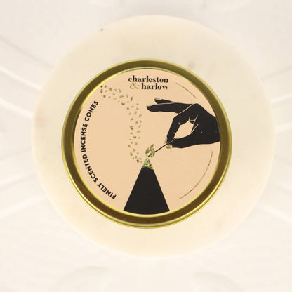 Charleston & Harlow Yours Ophelia incense packaging angle
