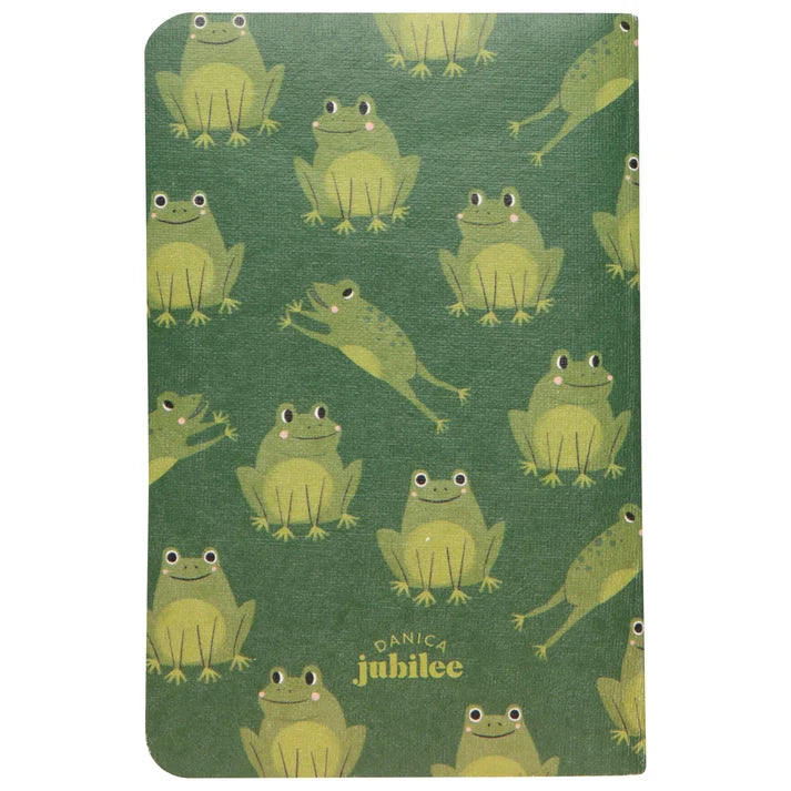 Ribbit notebooks styled with a pen – PABOOM