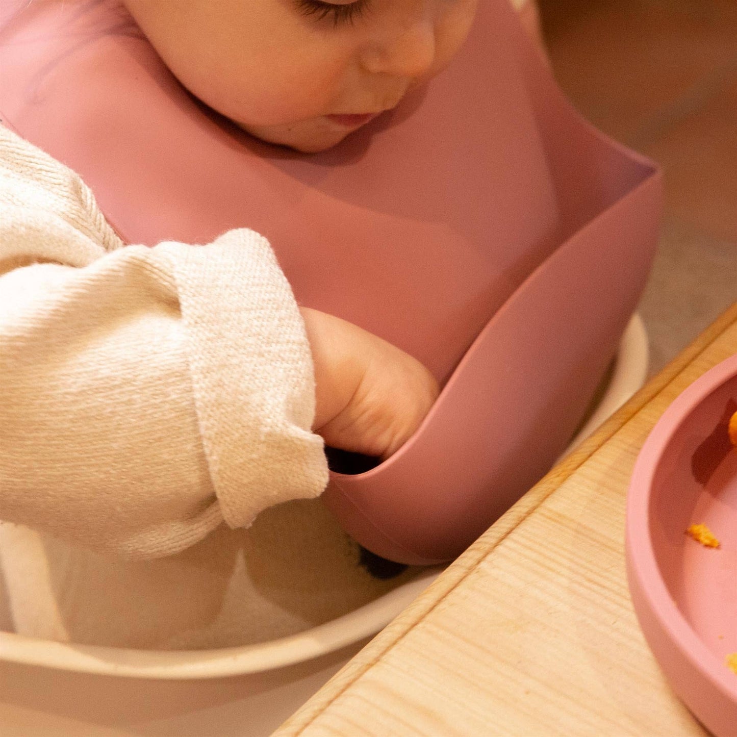 Baby Silicone Weaning Bib