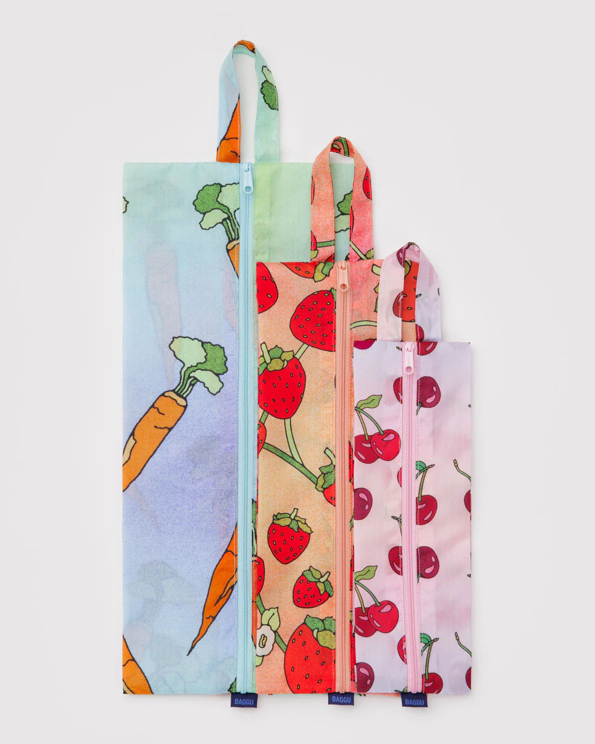 BAGGU 3D Zip Set - Carrots + Berries