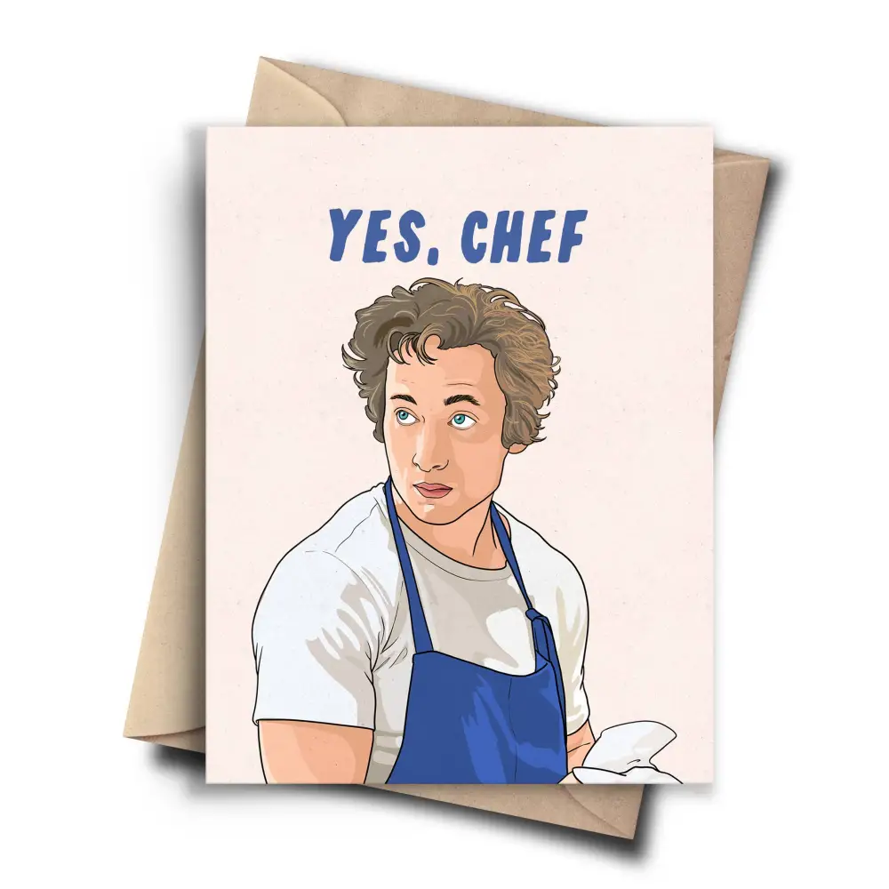 Pop Cult Paper - Yes Chef Card