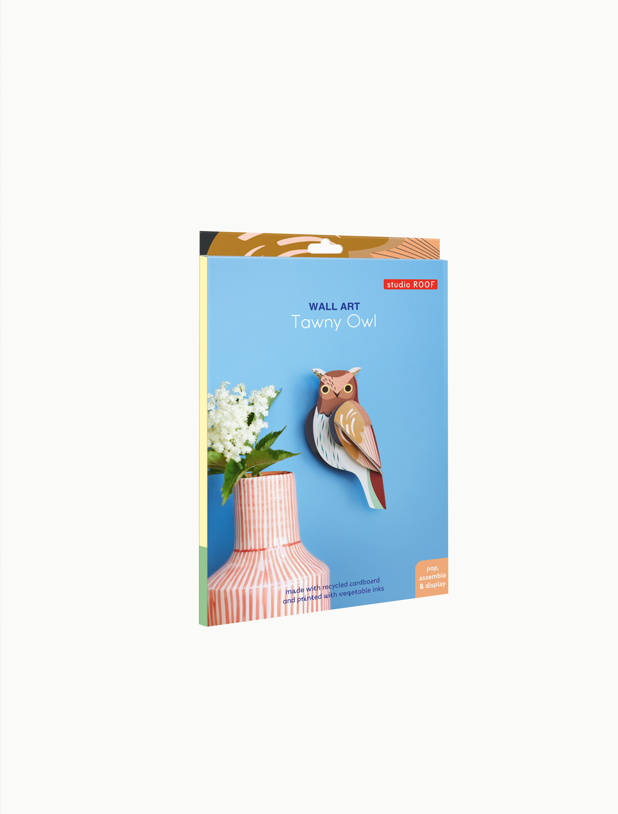 Tawny Owl 3D Wall Art