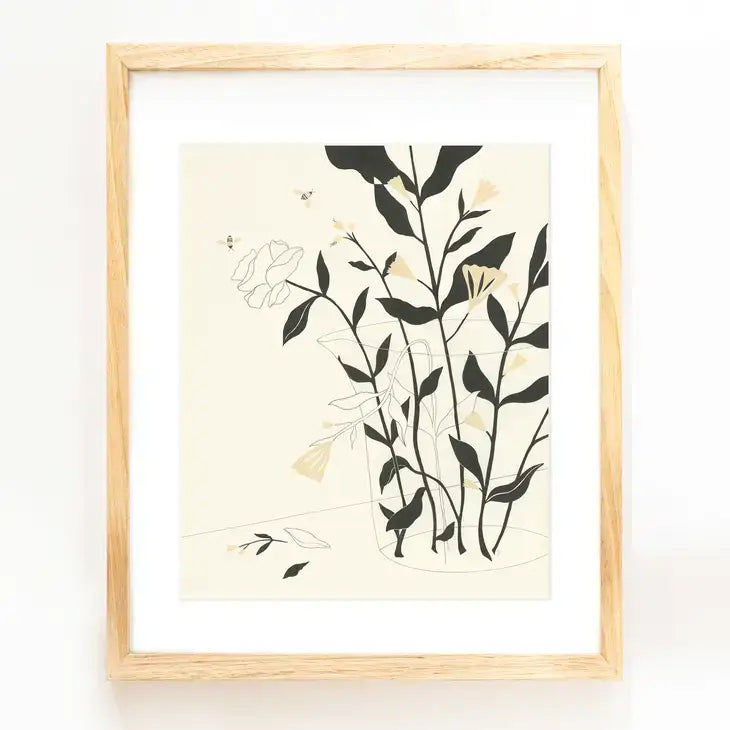 Fresh Cut Flowers Print - PABOOM