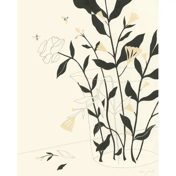 Fresh Cut Flowers Print - PABOOM