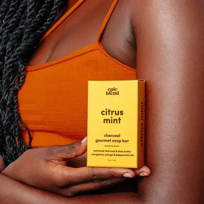 Epic Blend - Citrus Mint Charcoal Bar Soap Vegan