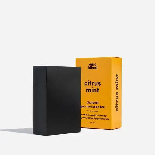 Epic Blend Bar Soap - Citrus Mint Charcoal