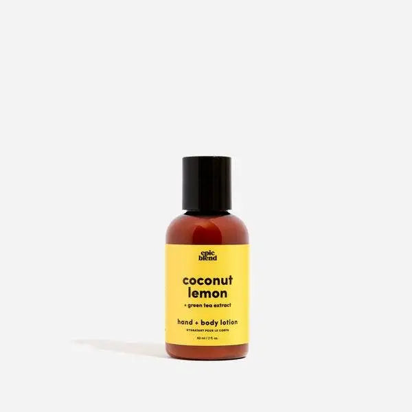 Epic Blend - Coconut Lemon Hand and Body Lotion Vegan 8oz (6+ Half Price Tester)
