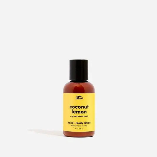 Epic Blend - Coconut Lemon Hand and Body Lotion Vegan 8oz (6+ Half Price Tester)