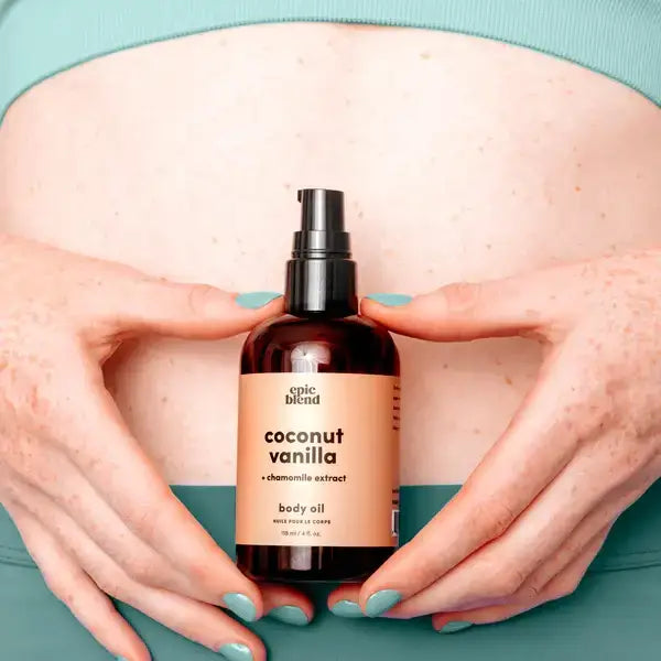 Epic Blend - Coconut Vanilla Body Oil Vegan 4oz (6+ Half Price Tester)