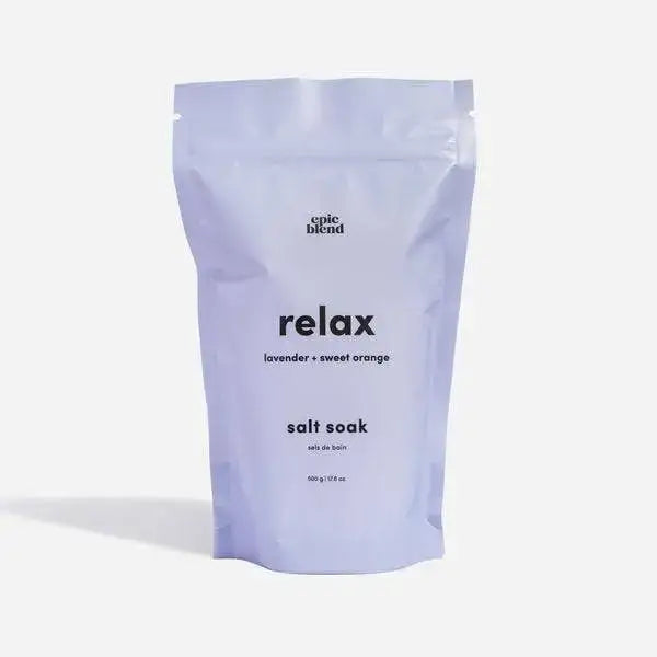 Epic Blend - Relax Bath Salts Soak Vegan 3.5oz