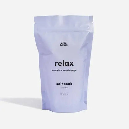 Epic Blend - Relax Bath Salts Soak Vegan 3.5oz