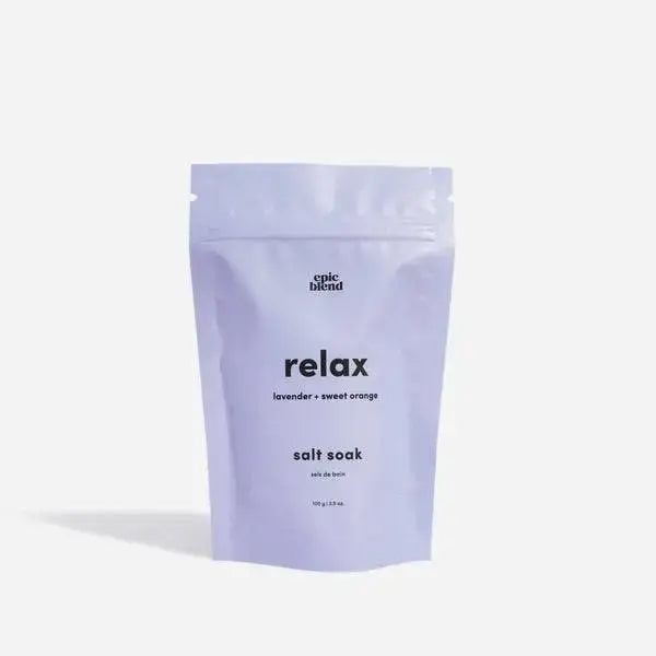 Epic Blend - Relax Bath Salts Soak Vegan 3.5oz