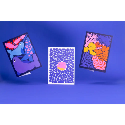 Evermade - Arctic Animals WWF Greetings Card UK (includes WWF-UK logo)