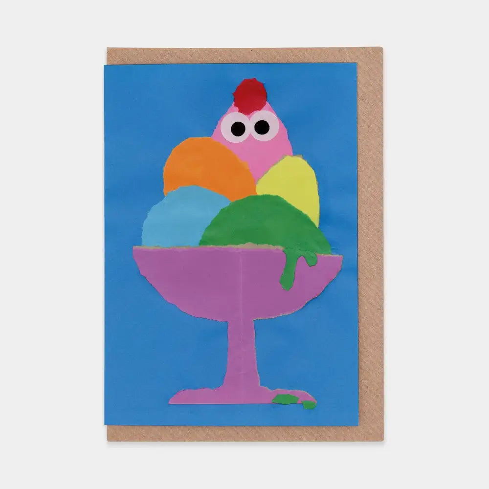 Evermade - Hotdog in the Sundae Greetings Card