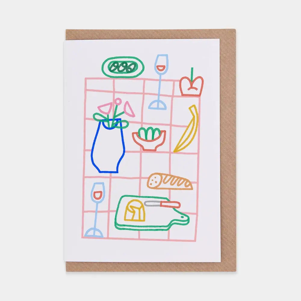 Evermade - Picnic in the Sun Greetings Card