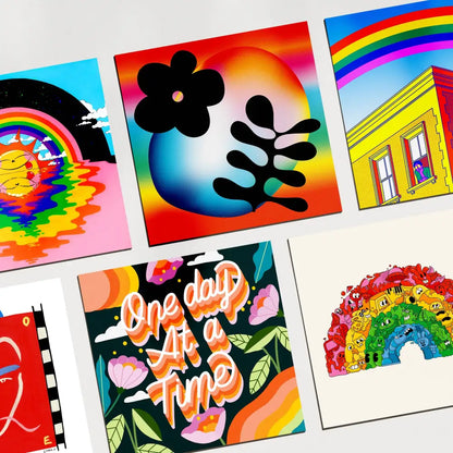 Evermade - Rainbow Postcard Pack