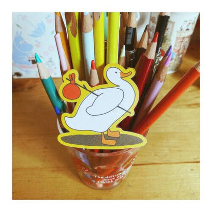 Adventure Duck Sticker