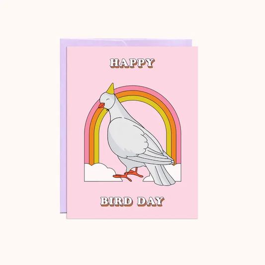 Happy Bird Day Birthday Card