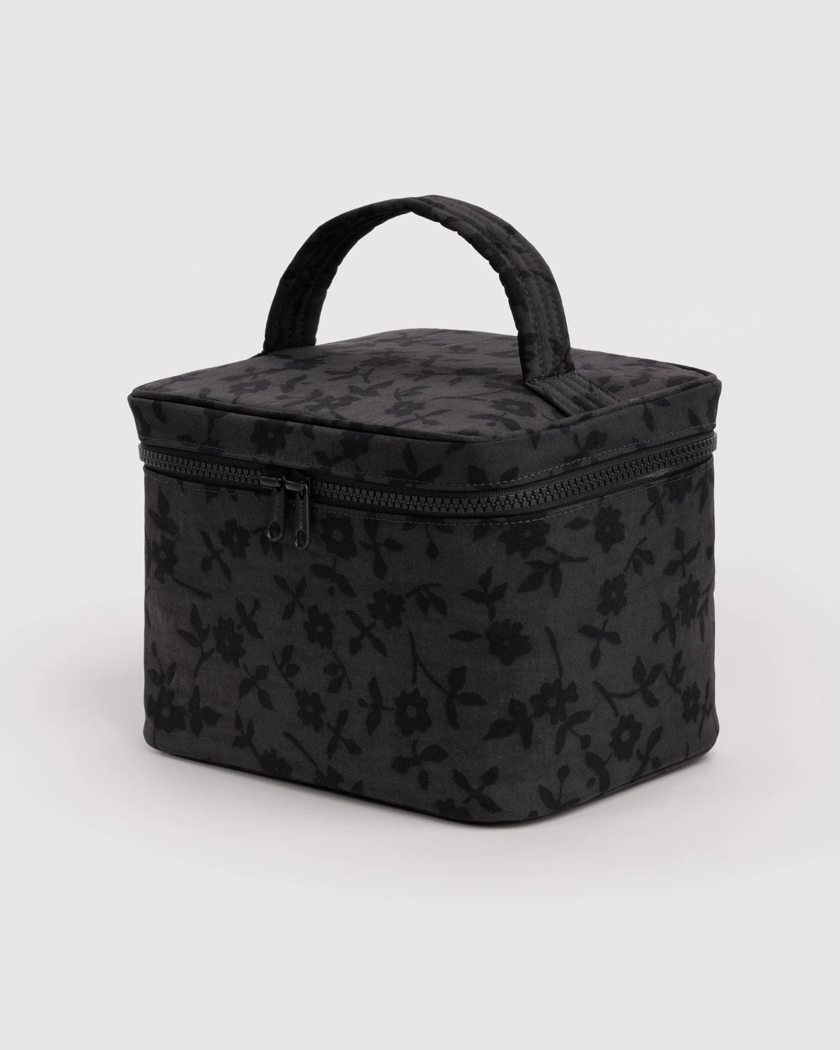 BAGGU Large Cosmetic Case - Charcoal Ditsy Floral