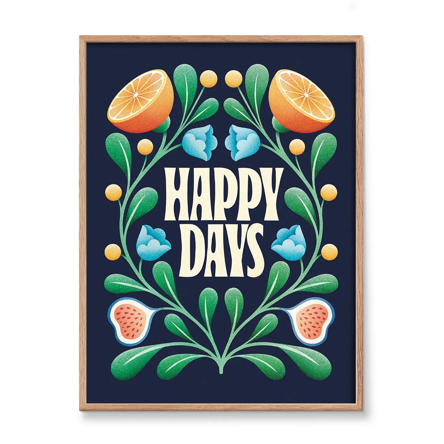 Happy Days Print 12x16in.