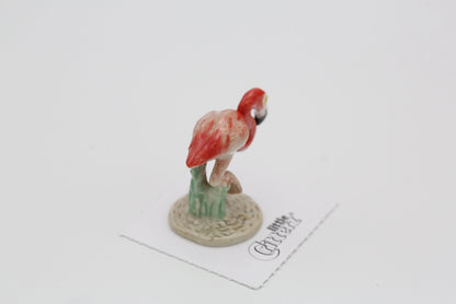 Wade Flamingo Porcelain Miniature