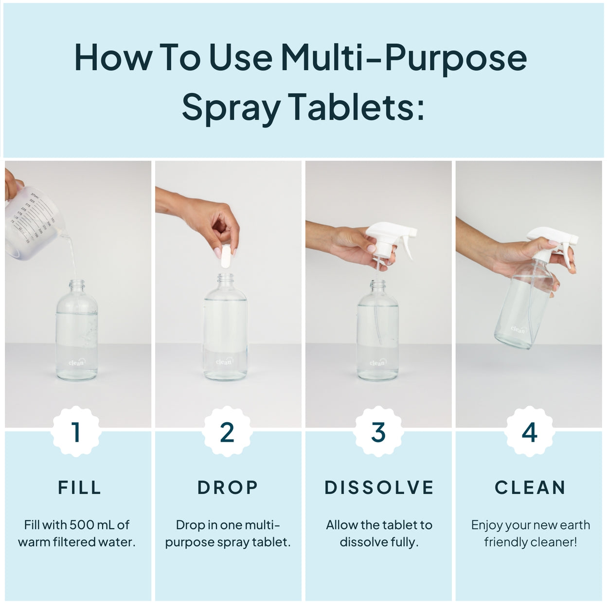 Multi-Purpose Cleaning Spray Refill - Sweet Citrus / 2pack