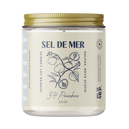 Sel de Mer Soy Candle - 34 Peaches