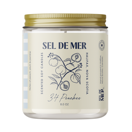 Sel de Mer Soy Candle - 34 Peaches