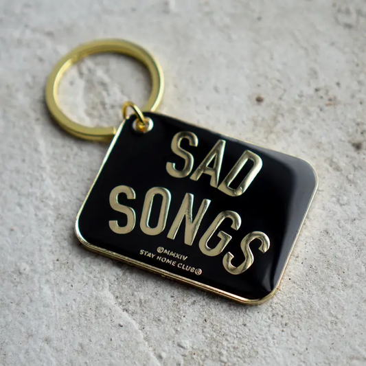 Sad Songs Keychain