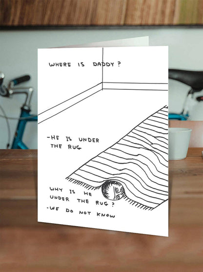 Where Is Daddy Fathers Day Card