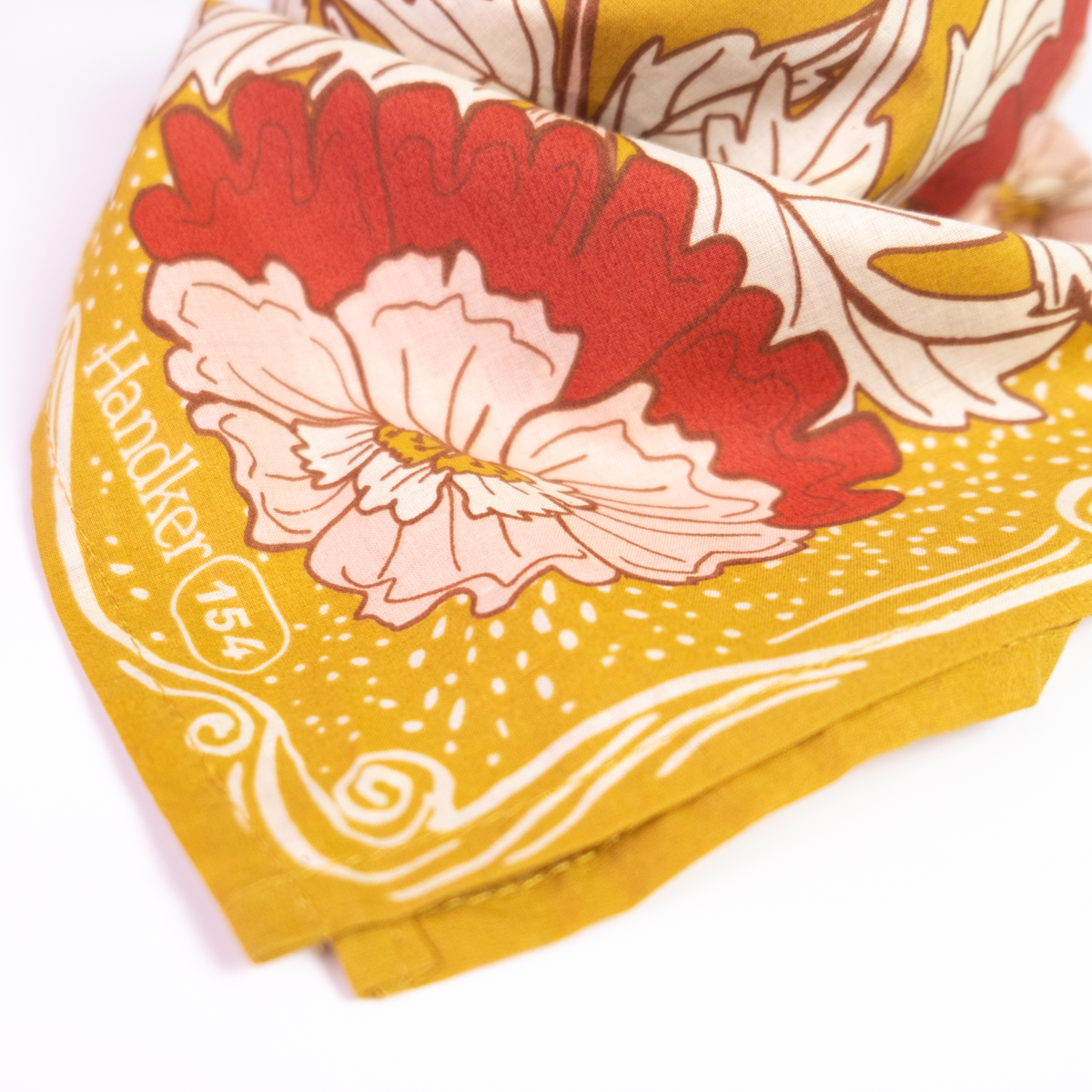 Ruthie Bandana knotted onto a dog's collar