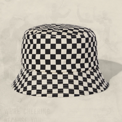 Checkerboard Bucket Hat