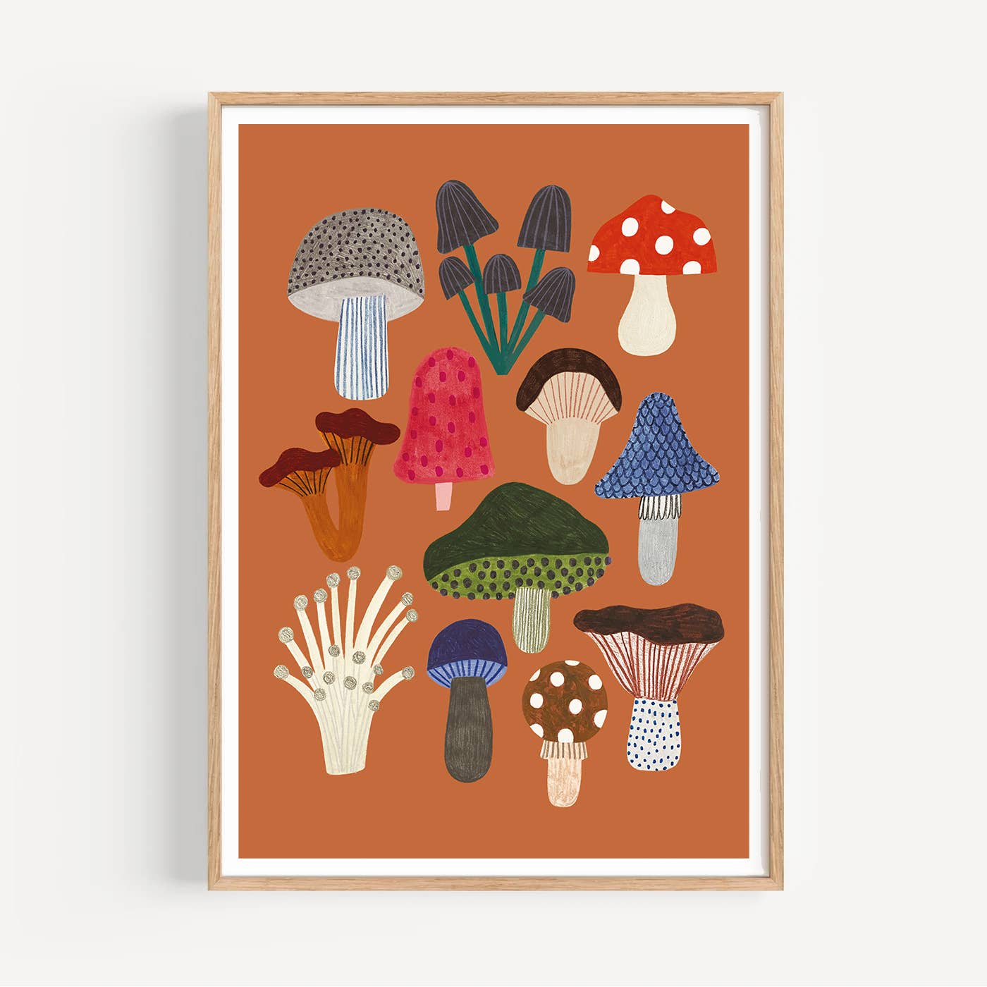 Mushrooms Print